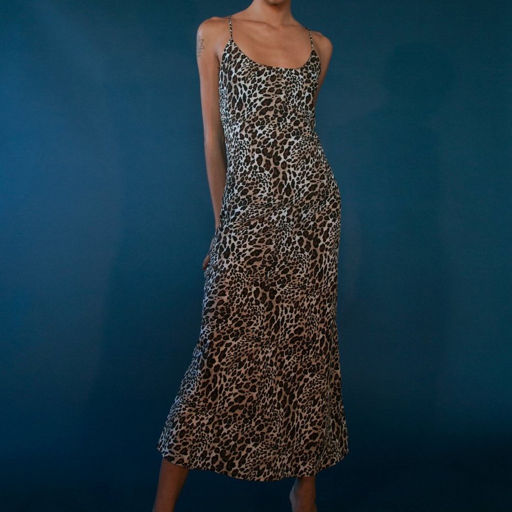 Leopard Louise Slip Dress | Slip dress XS